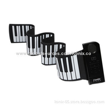 Hot selling 88 keys roll up electronic piano from china supplier